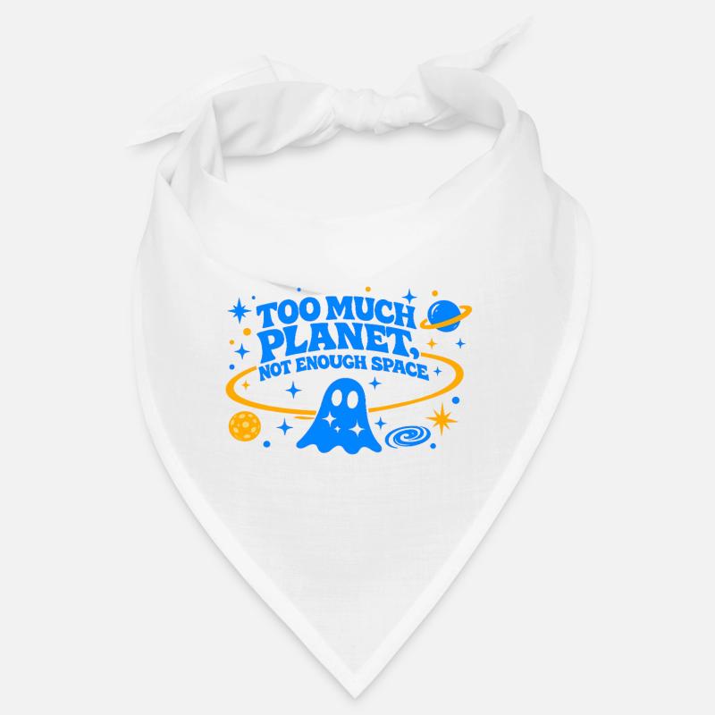 Too Much Planet | Not Enough Space | Electric Blue Bandana