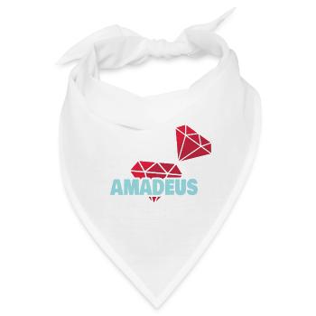 Amadeus - Bandana - Weiß - Vorne