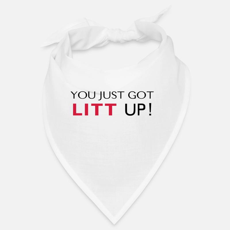 LITT UP! - Bandana - Weiß