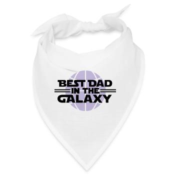 Beste Vati in der Galaxie - Bandana - Weiß - Vorne