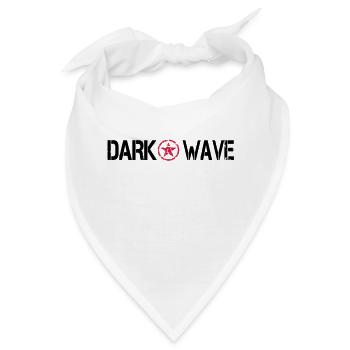dark wave - Bandana - Weiß - Vorne