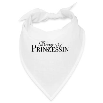 Pony Prinzessin - Bandana - Weiß - Vorne