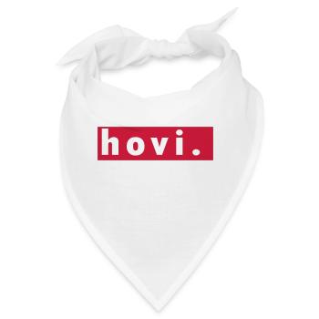 Hovi Hovawart Label - Bandana - Weiß - Vorne