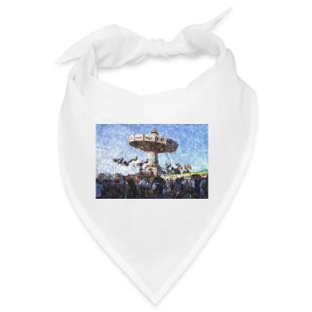 Volksfest Straubing - Bandana - Weiß - Vorne