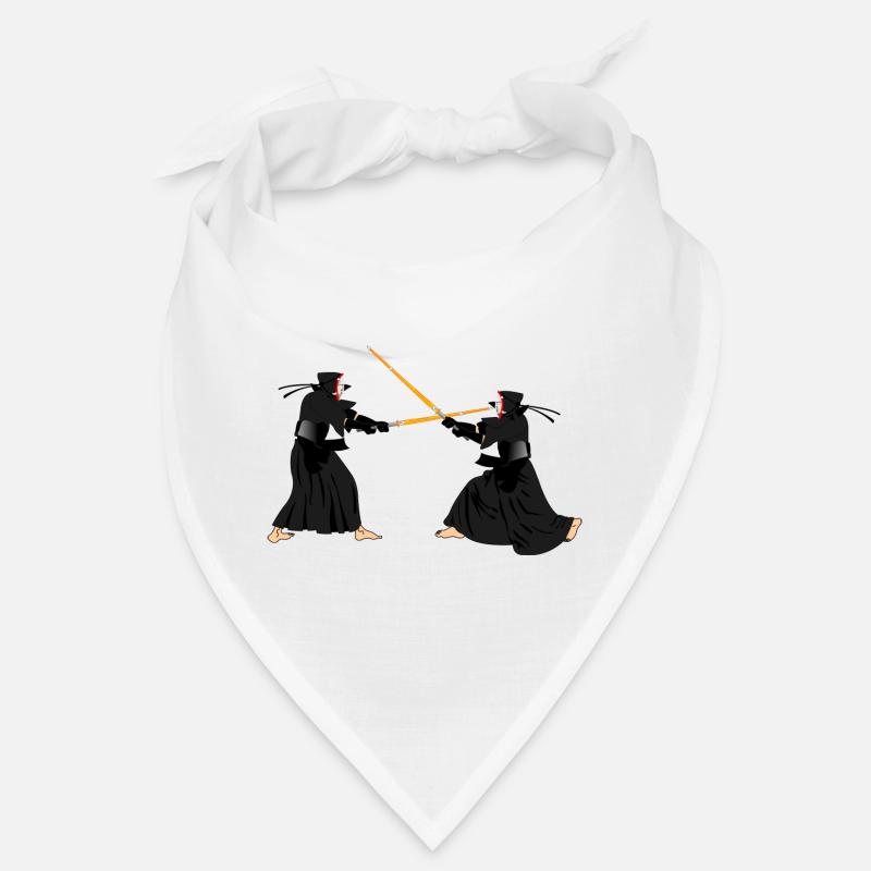 Deux kendoka dans un combat de Kendo Bandana