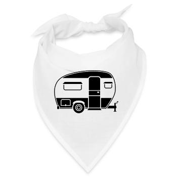 Wohnwagen - Bandana - Weiß - Vorne
