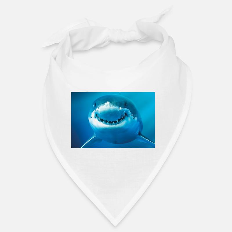 Requin souriant sous l’eau Bandana