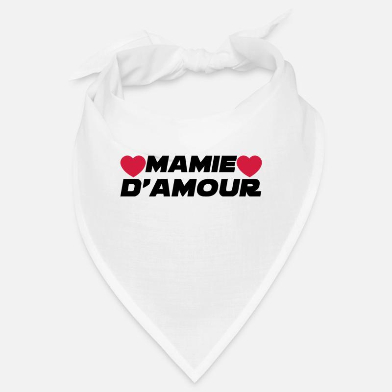 Mamie d'Amour - Bandana - blanc