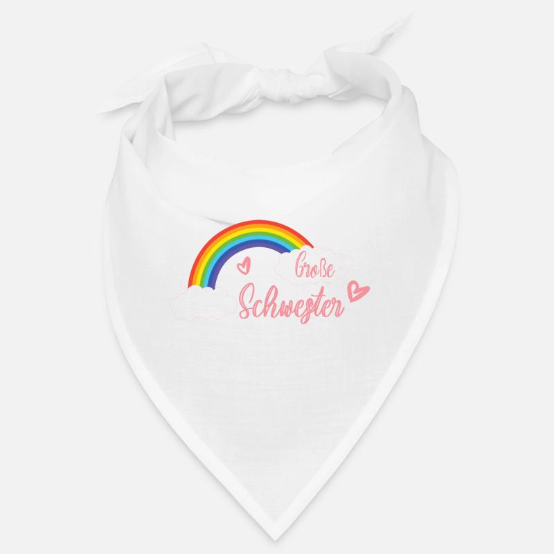 Große Schwester - Bandana - Weiß