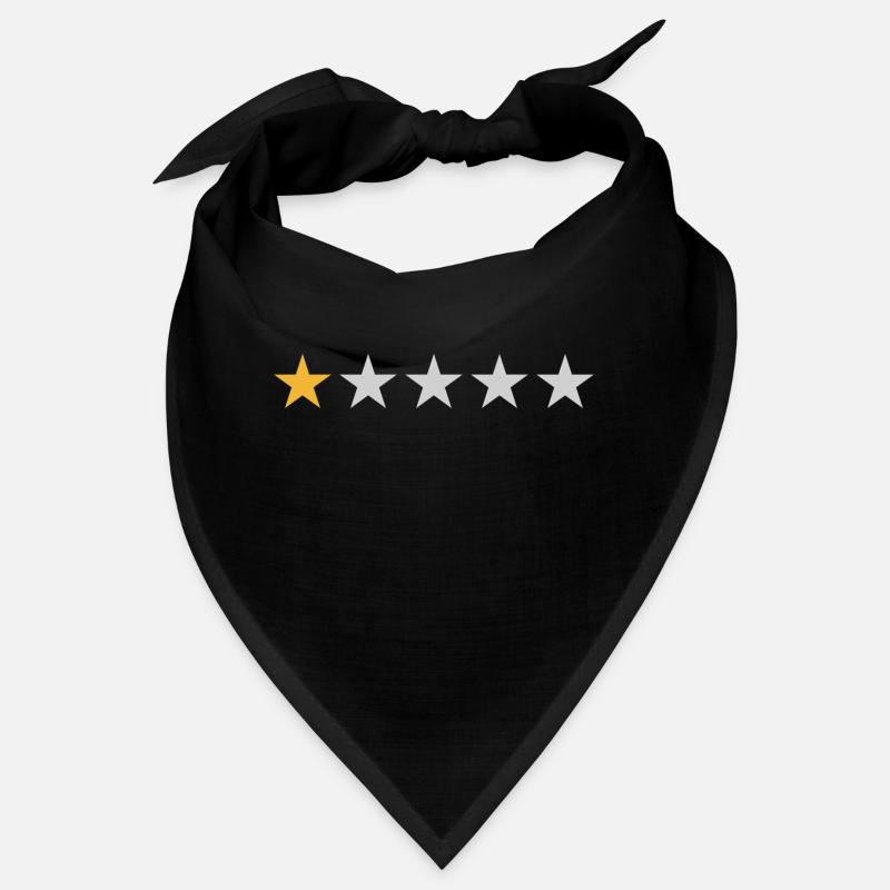1-Sterne-Bewertung - 1-Sterne-Bewertung leer Bandana