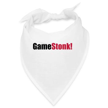 GameStonk - Bandana - Weiß - Vorne