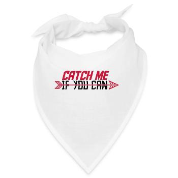 Catch Me If - Bandana - Weiß - Vorne