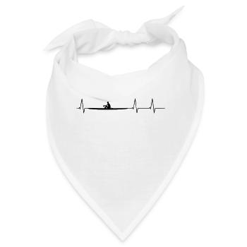EKG Rudern - Bandana - Weiß - Vorne
