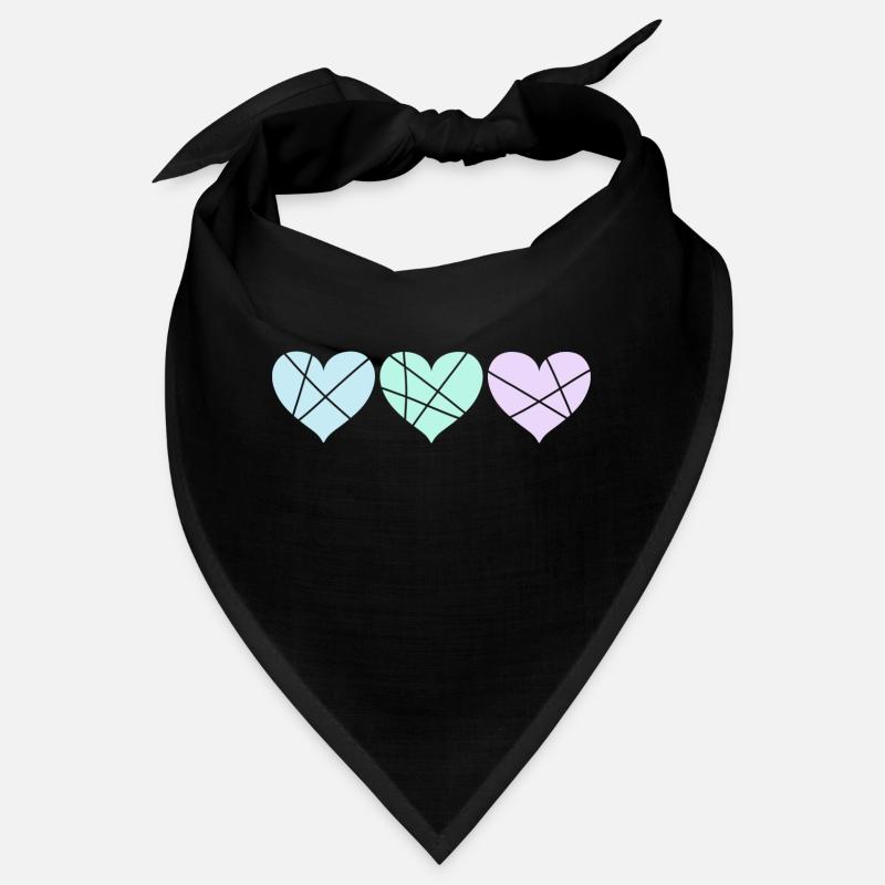 Pastel Hearts Bandana