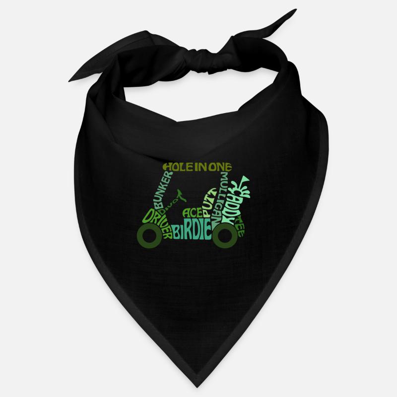 Golf Golf Golf-Begriffe Bandana