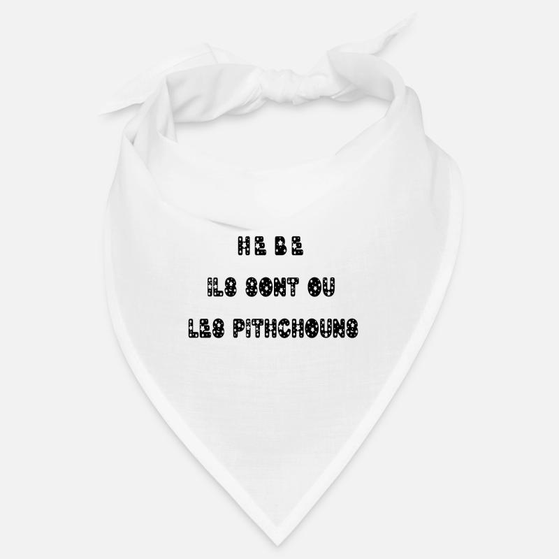 French expression the pitchouns Bandana
