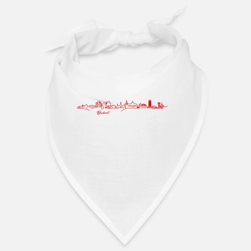 Skyline Brabant - ROUGE (Multi Color Vector) Bandana