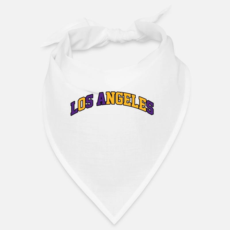 Los Angeles Logo: College-Design-Farben Bandana