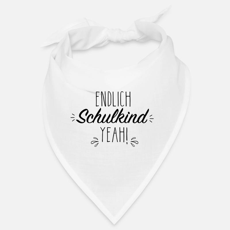 Endlich Schulkind yeah Bandana