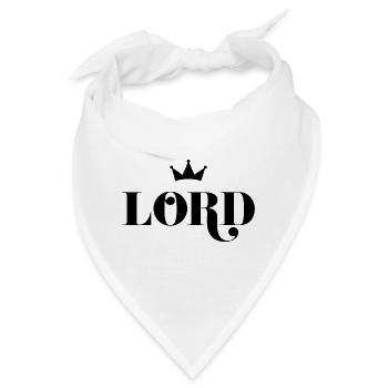 Herr - Bandana - Weiß - Vorne