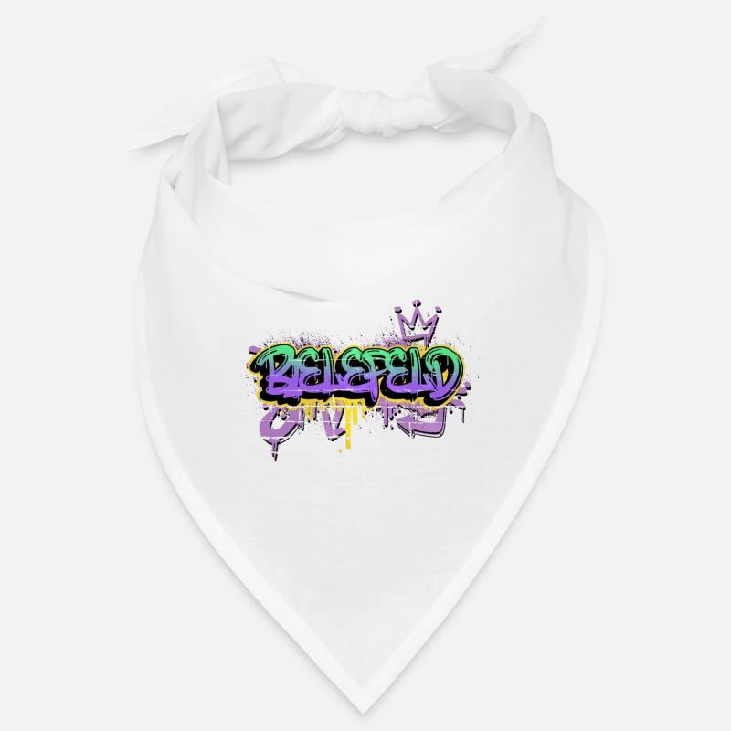 Bielefeld Germany City Graffiti Spray Sprayer Bandana