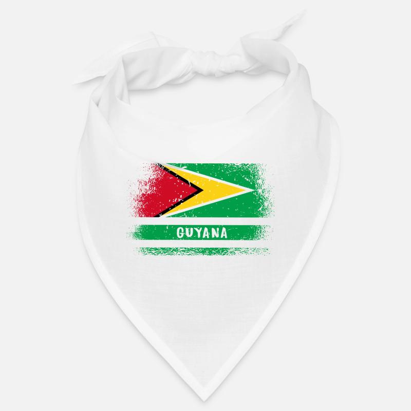 Drapeau vintage guyanais Bandana