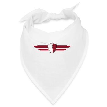 Qatar Fan Weltmeisterschaft - Bandana - Weiß - Vorne