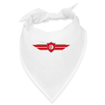 Tunesien Fan Weltmeisterschaft - Bandana - Weiß - Vorne