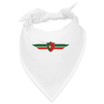 Portugal Fan Weltmeisterschaft - Bandana - Weiß - Vorne