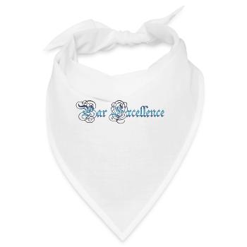 par excellence Französisch-Frankreich besondere einzigartige LZN - Bandana - Weiß - Vorne