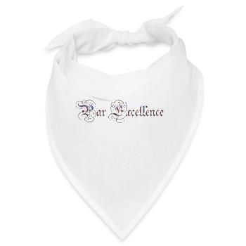 par excellence Französisch-Frankreich besondere einzigartige LZN - Bandana - Weiß - Vorne