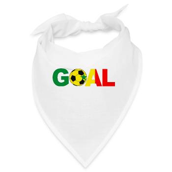Fußball Senegal Tor - Bandana - Weiß - Vorne