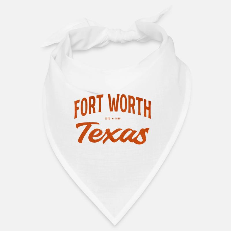 Fort Worth Texas Script Bandana