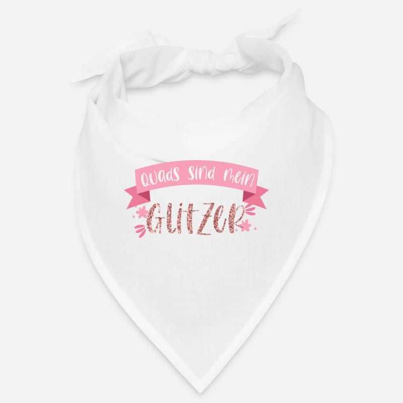 Quad Quadfahrerin Offroad Glitzer Geschenk Bandana