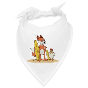 KOT UND GOUPI - Bandana - Weiß - Vorne