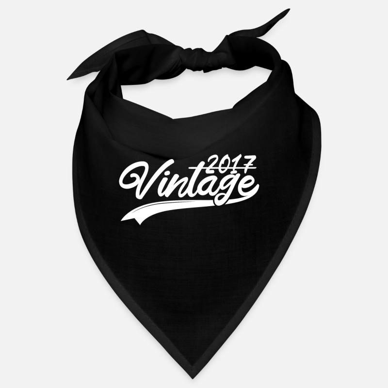 Vintage 2017 Geburtstagsgeschenk 2017 Bandana