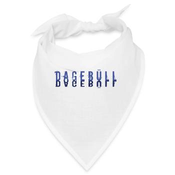 Dagebüll gespiegelt - Bandana - Weiß - Vorne