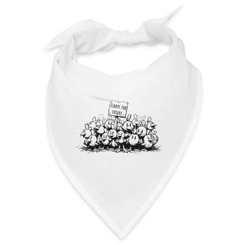 eidays for future shirt - Bandana - Weiß - Vorne