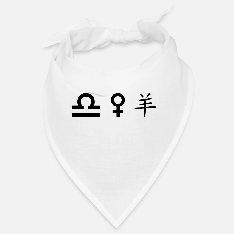 Libra Venus Sheep Bandana