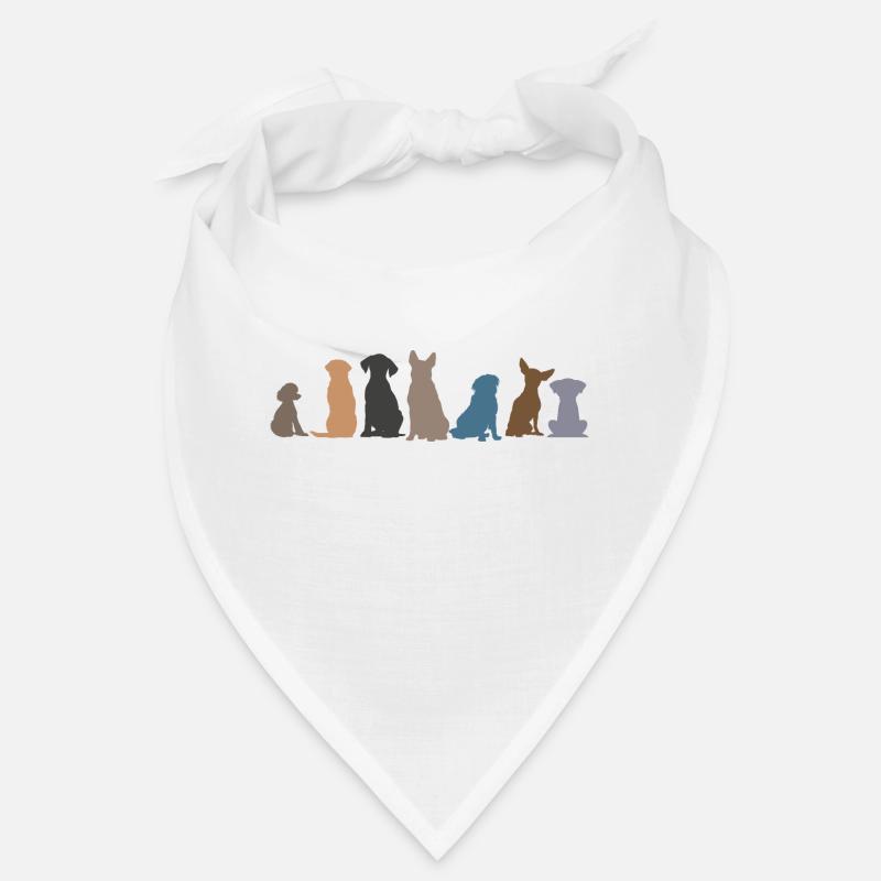 groupe de chiens Bandana