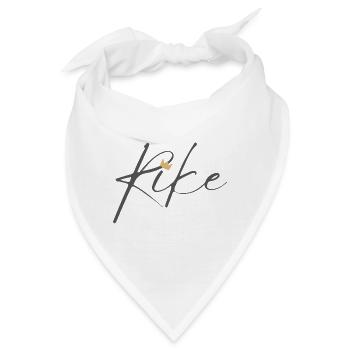 Prinzessin Frederike Kronenhemd – Namensbuchstabe F - Bandana - Weiß - Vorne