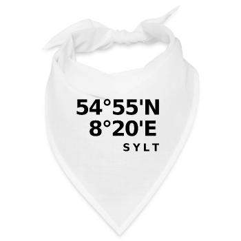 Sylt - Bandana - Weiß - Vorne