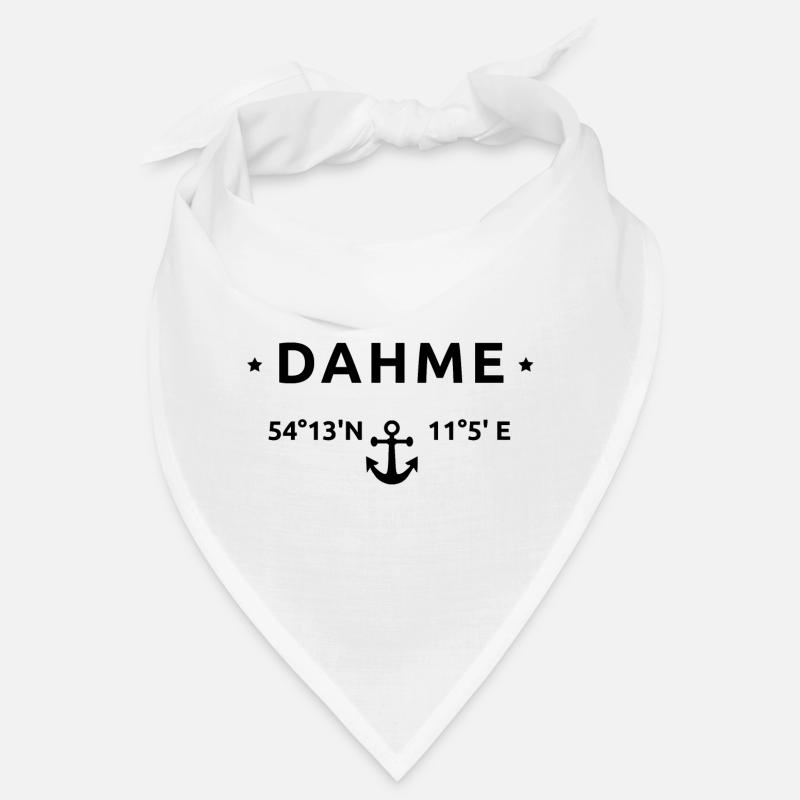 Coordonnées de Dahme - Bandana - blanc