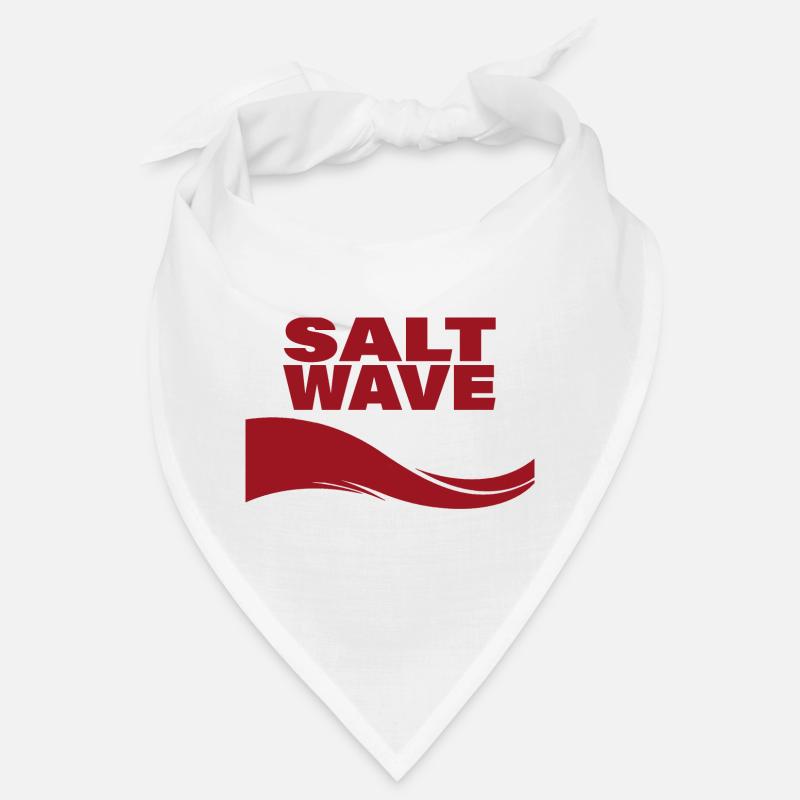 SALT WAVE - Bandana - Weiß