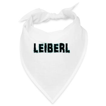 Leiberl - Black Name ist Programm Leiberl und AUS! - Bandana - Weiß - Vorne