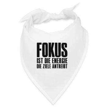 Erfolg Spruch für Gründer Unternehmer Startup - Bandana - Weiß - Vorne