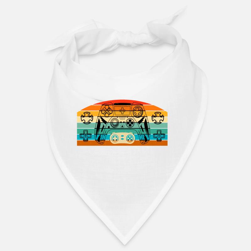 Vintage Retro Gaming Controller Bandana