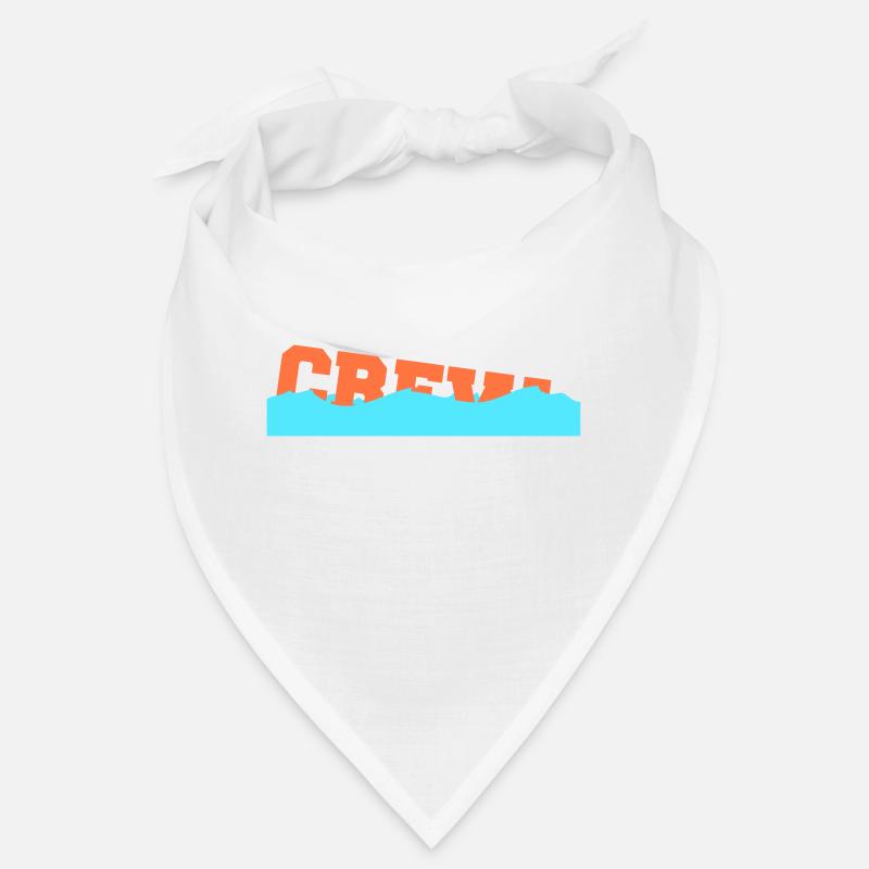 Crew Sinking Ship Water Sunken Saying Logo Bandana