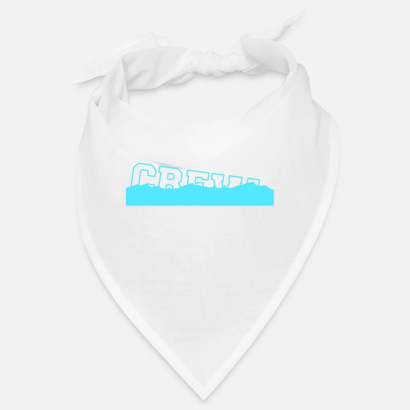 Crew Sinkendes Schiff Wasser Gesunken Spruch Logo Bandana