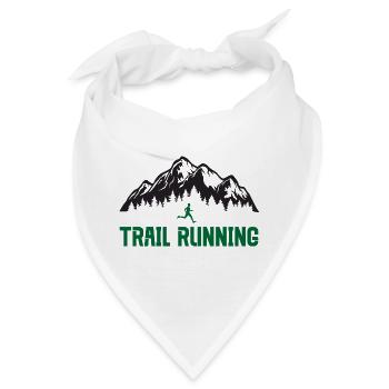 Trailrunning - Bandana - Weiß - Vorne